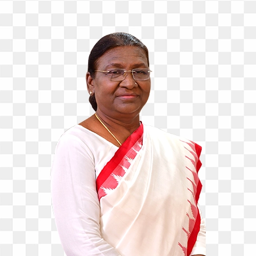 Droupadi Murmu President of India free transparent png image